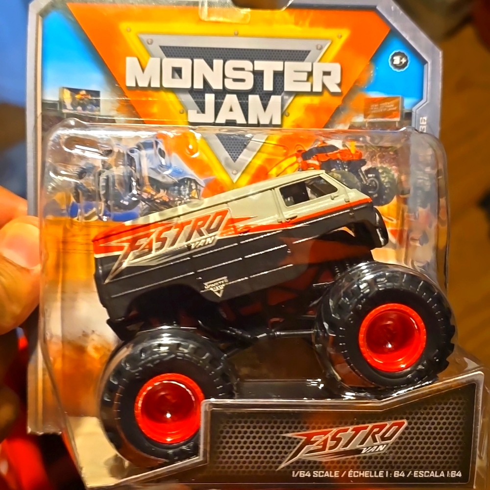 Monster Jam Monster Truck Fastro Van